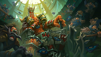 Dwarf, Garrosh Hellscream, Hearthstone, High definition HD wallpaper
