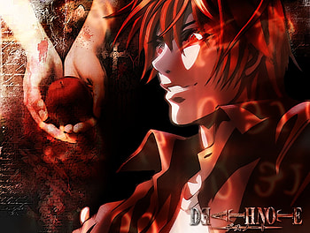 Bloody apple, apple, blood, light, mad HD wallpaper