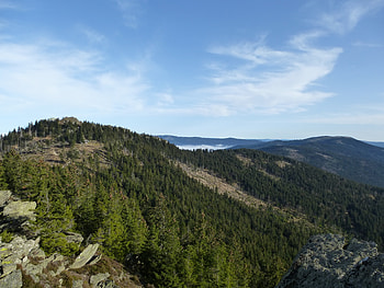 Nature, Mountains, View From Above, Panorama HD wallpaper