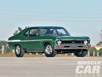 Yenko, nova, bowtie, classic, green HD wallpaper