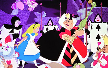 Queen of Hearts, Alice In Wonderland HD wallpaper