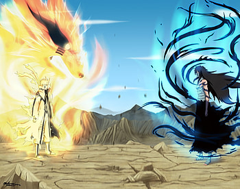 The Ultimate Battle, naruto, rikudo, ichigo, mugetsu HD wallpaper