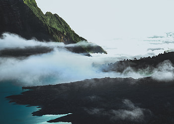 Beautiful Crater Lake , lake, nature HD wallpaper
