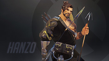 Overwatch , Hanzo, Haikai13 artwork, Digital edition HD wallpaper