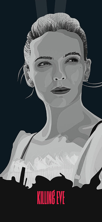 Killing Eve, Femme fatale, Intense drama, Heart-pounding moments HD phone wallpaper