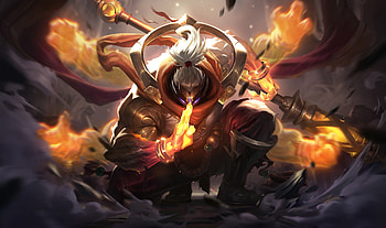Jax, League of Legends, warrior, online game HD wallpaper