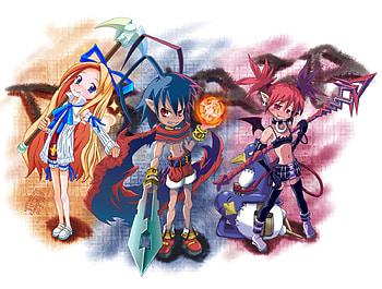 Disgaea Theme, squad, anime, 2011, new, disgaea, warrior HD wallpaper