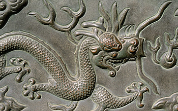 Patterns, Miscellanea, Miscellaneous, Dragon, Metal HD wallpaper
