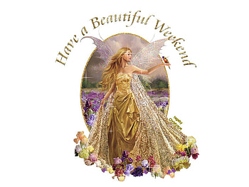 Have a Beautiful Weekend, b, w, h, f HD wallpaper