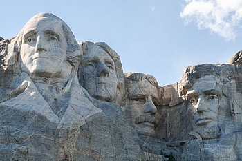 Presidential heads, South Dakota travel, Frank's TravelBox, USA landmark HD wallpaper