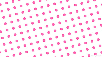 white pink dots spots polka hot pink HD wallpaper
