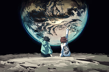 Ken Takakura and Momo Ayase, Anime, Dandadan, Ken Takakura, Momo Ayase HD wallpaper