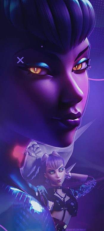 K/DA ALL OUT Evelynn, K/DA, Evelynn (League Of Legends), video game, League Of Legends HD phone wallpaper