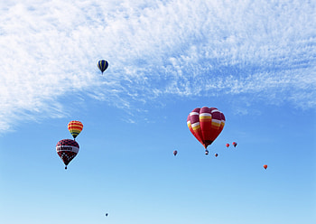 Sky, Balloons, Miscellanea, Miscellaneous, Multicolored, Motley, Flight HD wallpaper