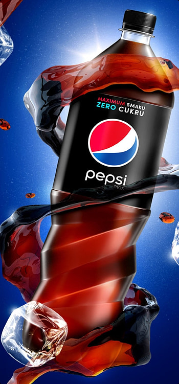 Ice drink, automotive lighting, red HD phone wallpaper