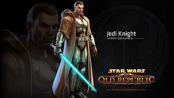 Preview star wars the old republic, jedi knight, character, lightsaber HD wallpaper
