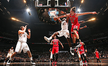 Nets vs Bulls, NBA HD wallpaper