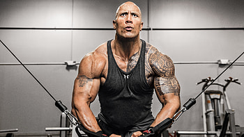 The Rock Dwayne Johnson, dwayne johnson, the rock, muscles, gym, actor, tattoo HD wallpaper