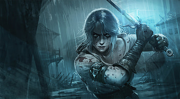 Ciri The Witcher 3 Wild Hunt Art , ciri, the-witcher-3, games, artwork, artist, digital-art, artstation HD wallpaper