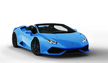 2016-Lamborghini-Huracn, 2016, Black Rims, Lambo, Blue HD wallpaper