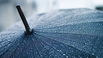 Rain, Drops, Miscellanea, Miscellaneous, Overcast, Mainly Cloudy, Umbrella, Cane, Precipitation HD wallpaper