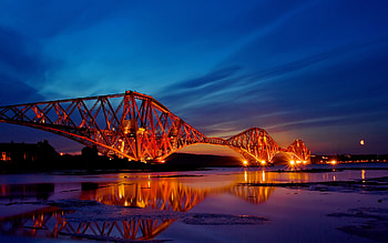 Forth Bridge HD wallpaper