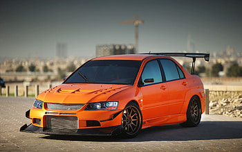 Evo 9 Mitsubishi Lancer tuning, Performance perfection, Customized power, Unmatched style HD wallpaper