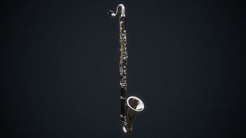 Bass clarinet artwork, Artstation creation, Unique design HD wallpaper