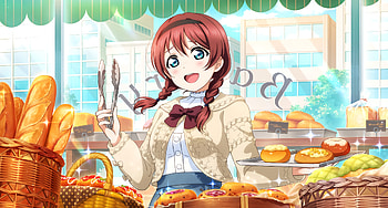 Beautiful, Bakery, Love Live!, anime girl HD wallpaper