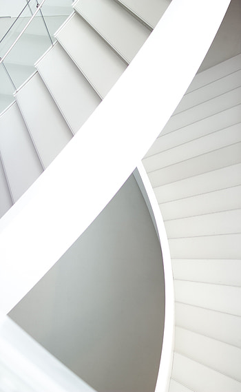 Architecture, Minimalism, Ladder, Stairs HD phone wallpaper