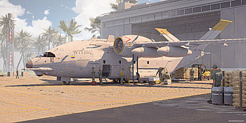 A 132 ALBATROSS, vehicle, airplane, aircraft, military, hangar HD wallpaper