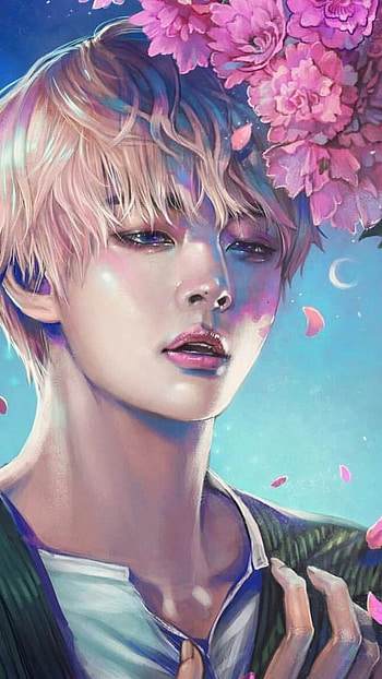 Bts V, Painting HD phone wallpaper