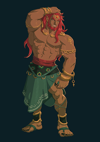 Ganondorf, Zelda Breath of the Wild 2, Gaming villain, Epic adventure HD phone wallpaper