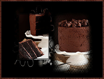 DEATH BY CHOCOLATE, easter, white cake stand, yummy, chocolate cake HD wallpaper