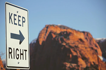 Arrow, Words, Inscription, Pointer, Sign HD wallpaper