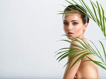 ღ, Model, Girl, Young, Leaves HD wallpaper