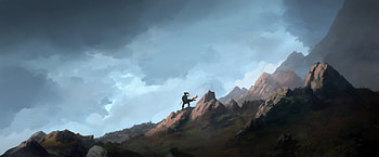 Video Game, Windrose, Hiker, Mountain HD wallpaper
