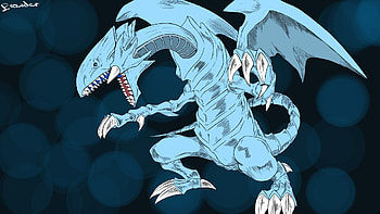 blue eyes white dragon – viewing gallery HD wallpaper