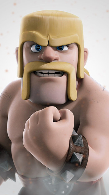 Barbarian Battleground Clash Royale, Epic clash, Kingdom rivalry, Iconic logo HD phone wallpaper