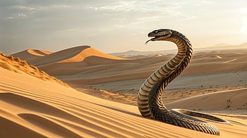 Majestic Desert Serpent: Ultra, snake, desert, dune, Wildlife, nature HD wallpaper