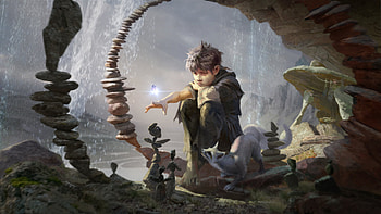 Enchanted Child: A Fantasy World in, fantasy, child HD wallpaper
