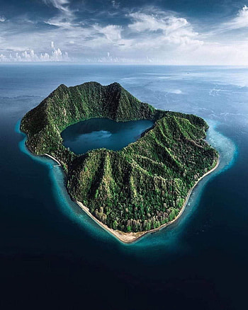 Satonda island Indones, cloud, sky HD phone wallpaper
