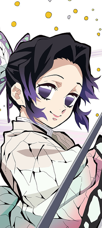 Shinobu Kochou, Shinobu Kochou, Anime, Demon Slayer: Kimetsu no Yaiba HD phone wallpaper