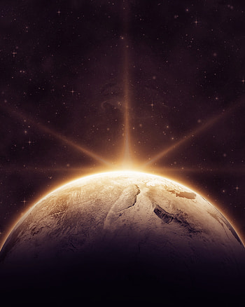 Planet, twilight, shine HD phone wallpaper