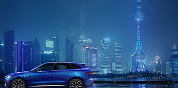 2017-Jaguar-F-Pace., 2017, Nite, Jag, Blue HD wallpaper