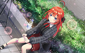 Itsuki Nakano, Anime, The Quintessential Quintuplets HD wallpaper