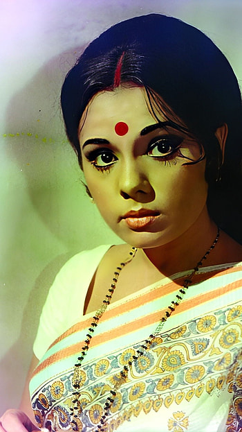 Mumtaz, bollywood actress, vintage HD phone wallpaper