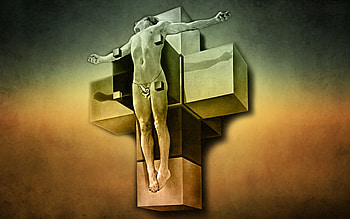 salvador dal artwork corpus hypercubus dali - General . HD wallpaper