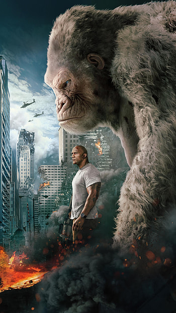 Rampage (2022) movie HD phone wallpaper