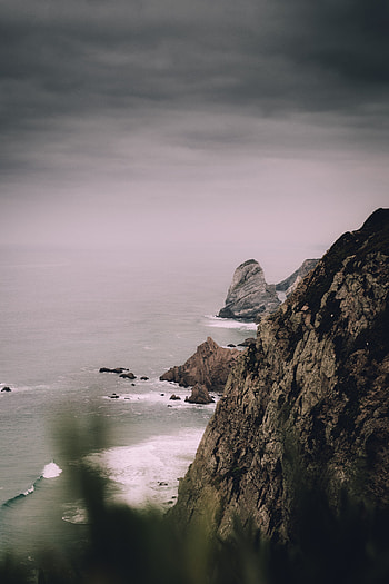 Landscape, Nature, Sea, Rocks, Coast HD phone wallpaper